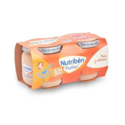 Nutriben Tarritos Pera Y Platano 2 X 120 G