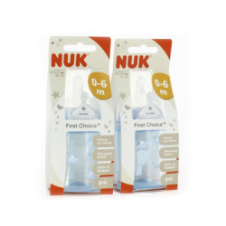 Biberon 0 Bpa Pp Latex Nuk 150 Cc Blue T-1 M